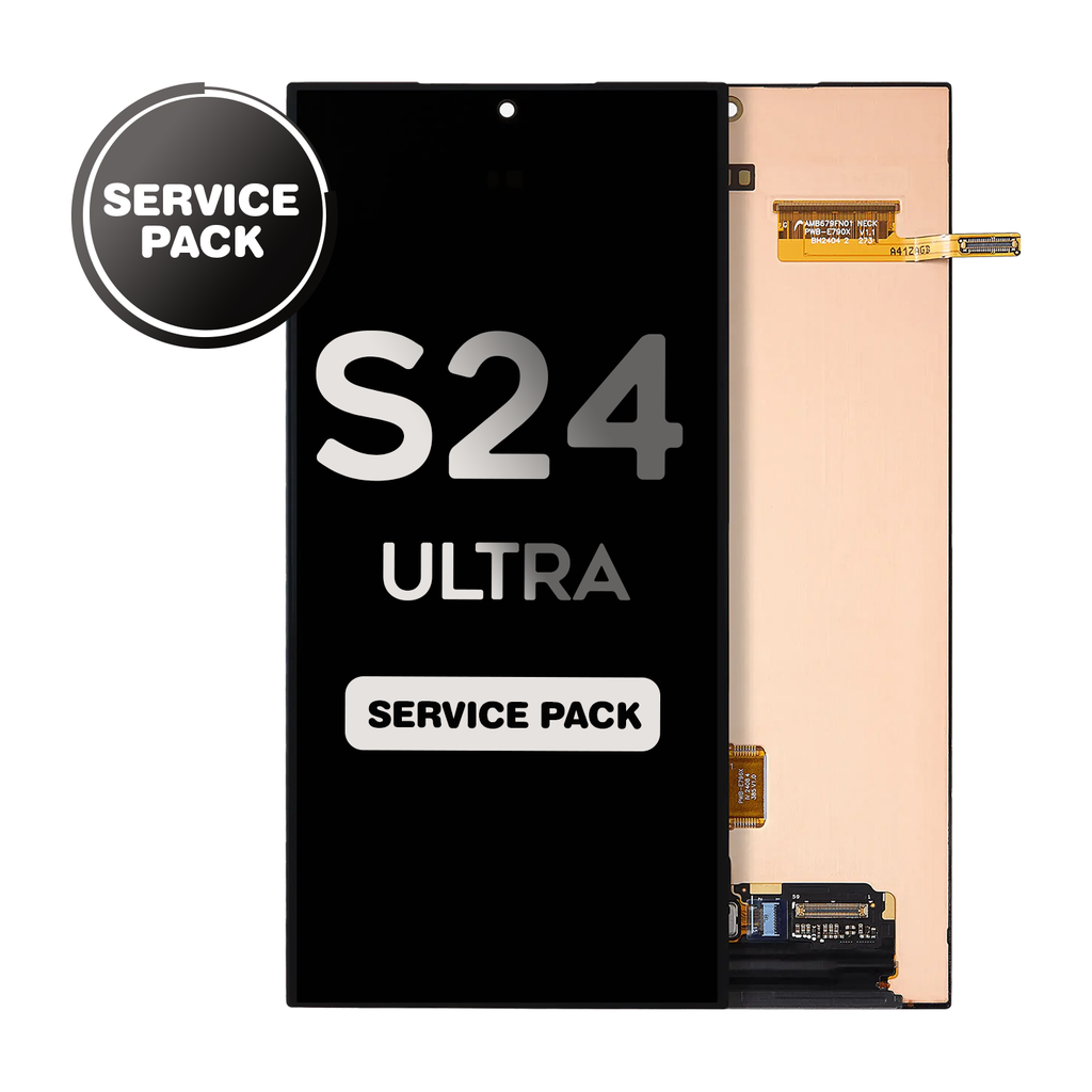 OLED Assembly for Samsung Galaxy S24 Ultra (S928) without Frame - All Colors (Service Pack)