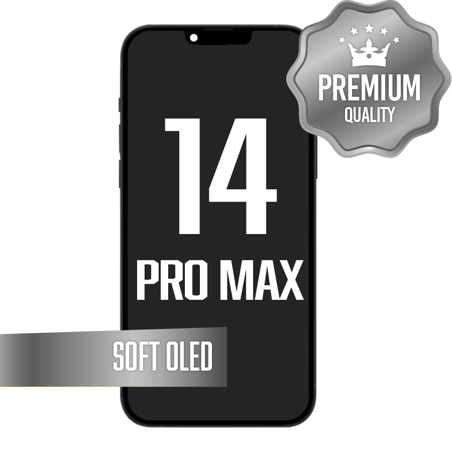OLED Assembly for iPhone 14 Pro Max (Premium Quality Soft OLED)