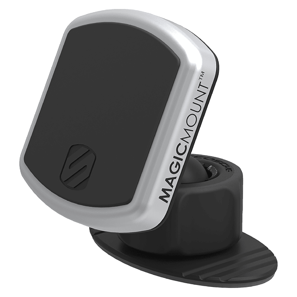 Scosche - Magicmount Pro Dash Mount For Popsockets - Black And Silver