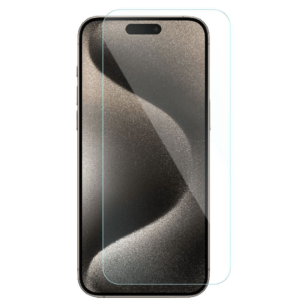 Gadget Guard -  10 Pack Bulk Glass Screen Protector Must Order In Multiples Of 10 For Apple Iphone 15 Pro Max - Clear