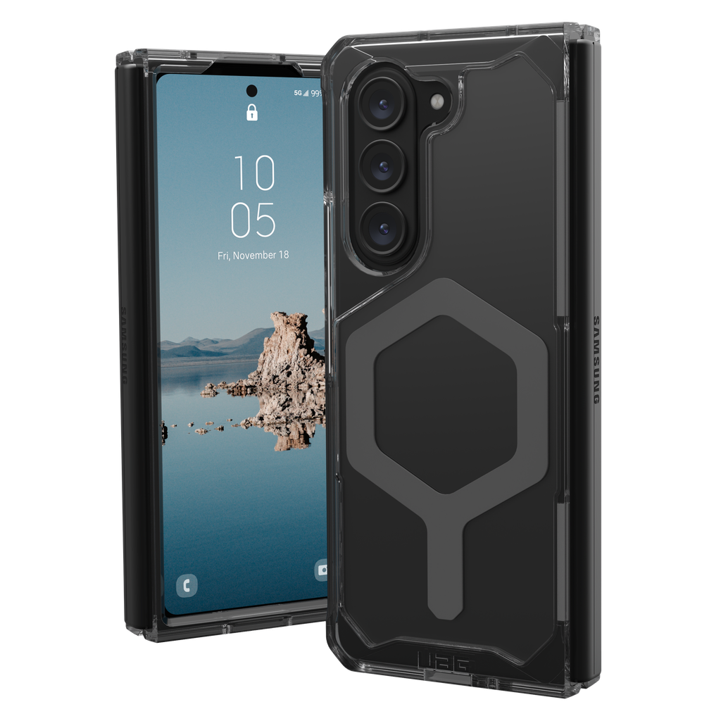 Urban Armor Gear Uag - Plyo Pro Case For Samsung Galaxy Z Fold5 - Ash And Space Grey