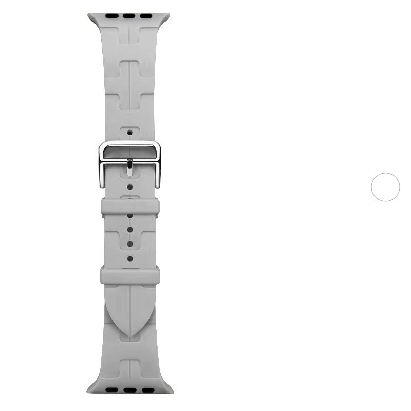 Fashion H Style Band for iWatch 38/40/41mm - Gray