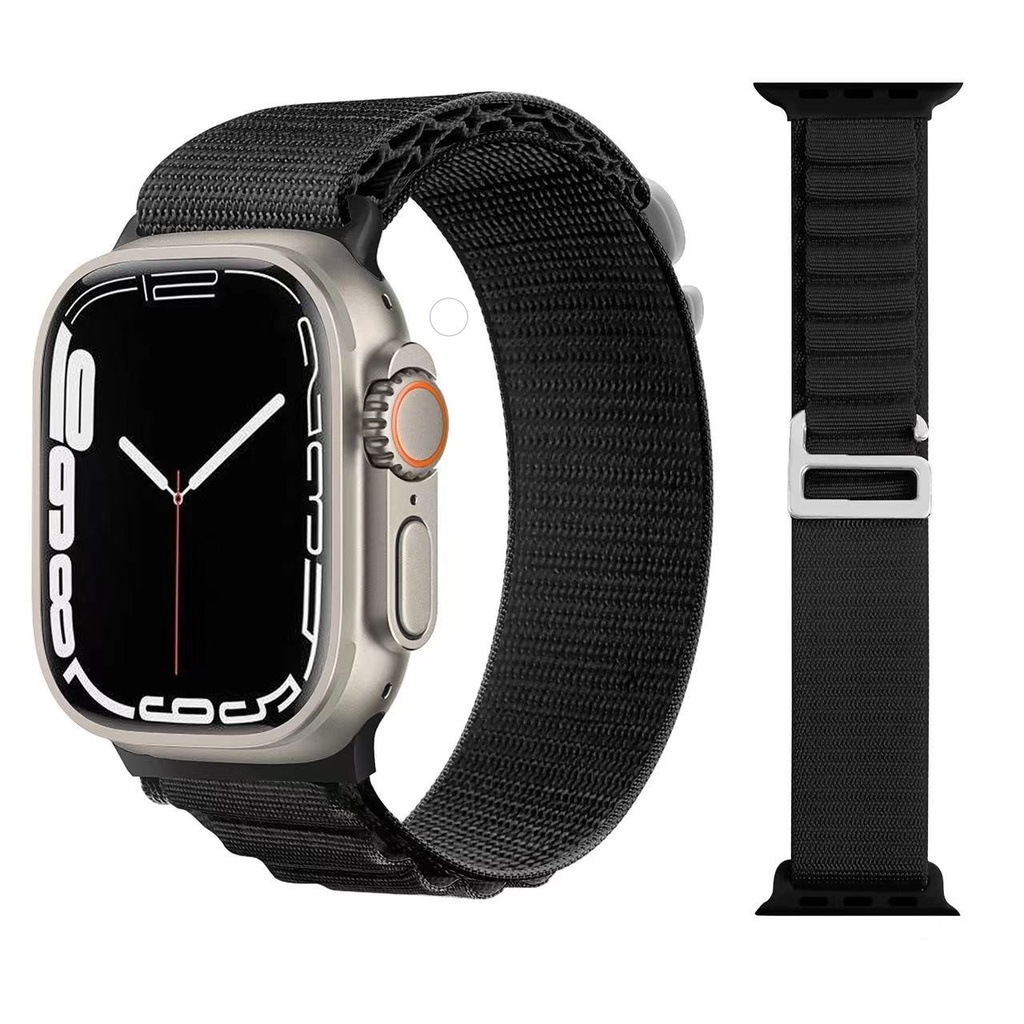 Alpine Loop Band for iWatch 42/44/45/49mm - Black