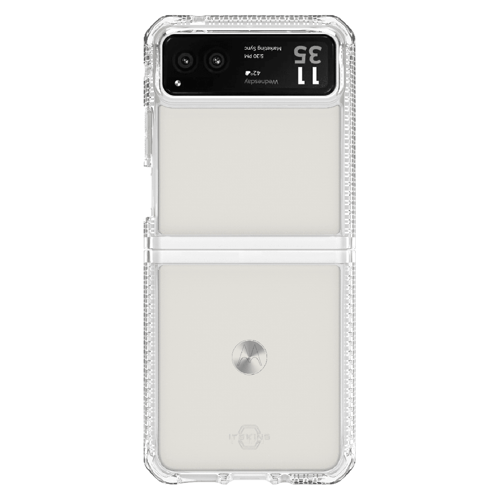 Itskins - Hybridr Clear Case For Motorola Razr 2023 - Transparent