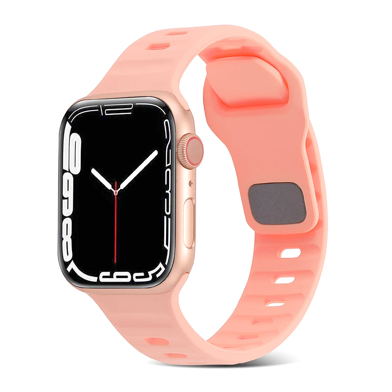 Trendy Square Buckle Band for iWatch 38/40/41mm - Pink