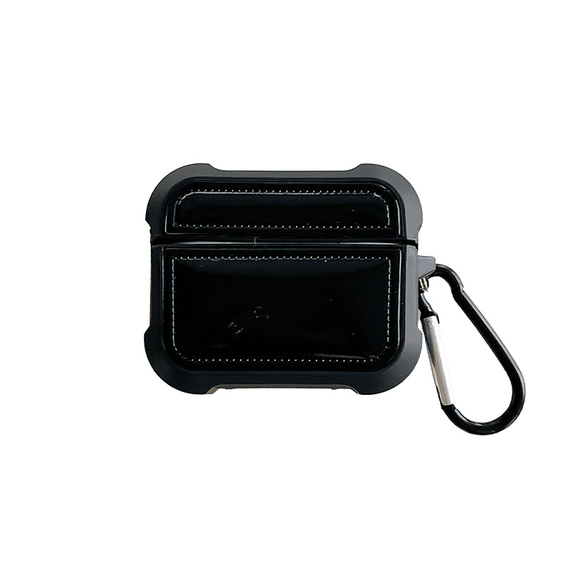 Premium Puffer Case for AirpodsPro (1st & 2nd Gen) - Black