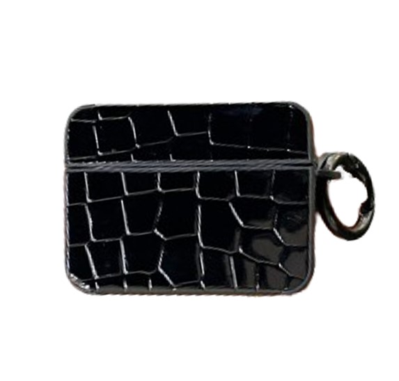 Shiny Snake Model Case for Airpods Pro (1st & 2nd Gen) - Black