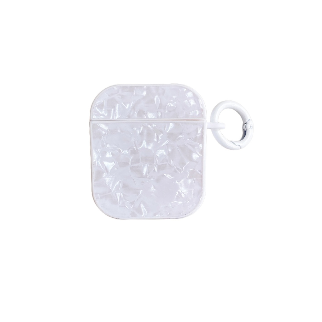 Pearl Case for Airpods  (1st & 2nd Gen) - White