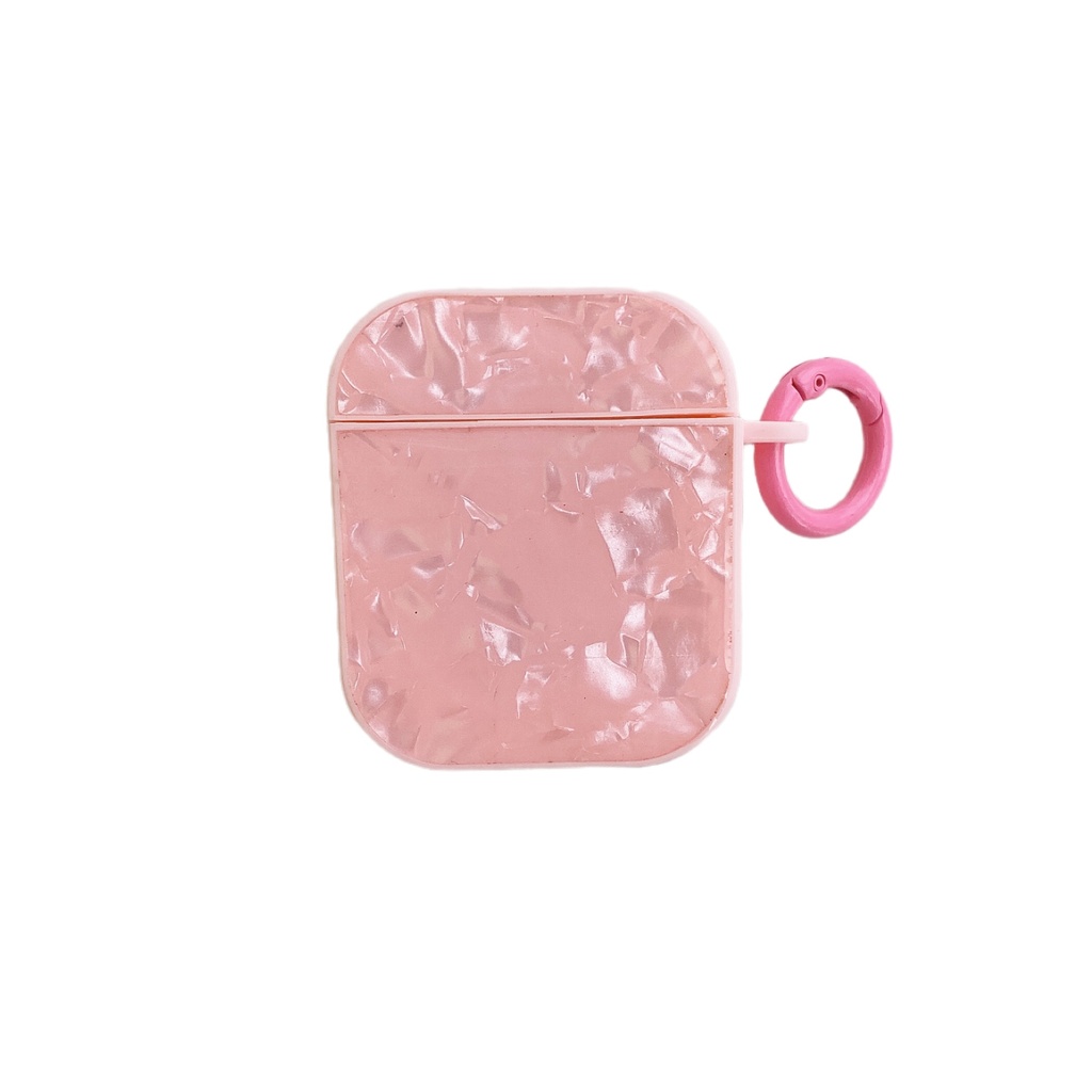 Pearl Case for Airpods  (1st & 2nd Gen) - Pink