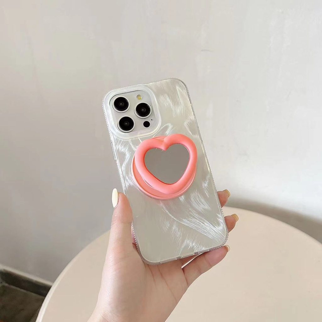 MagSocket - PopGrip - Heart Shape Red
