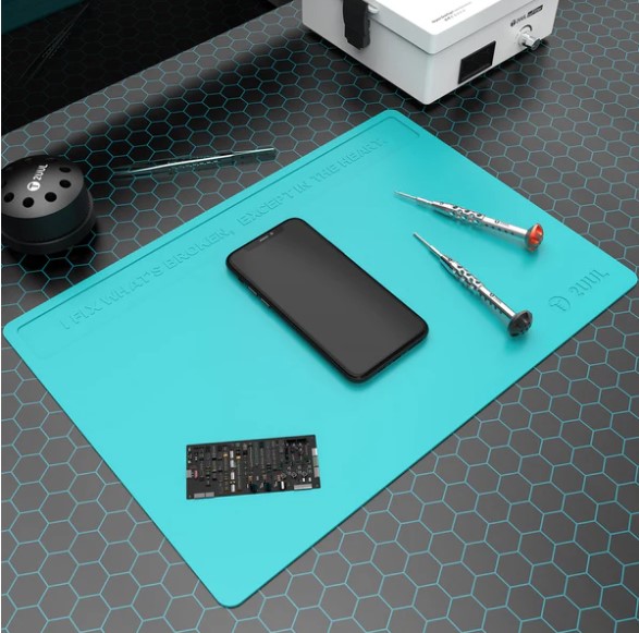 2UUL ST82 Heat Resisting Silicone Pad with Anti Dust Coating 400*280 mm.