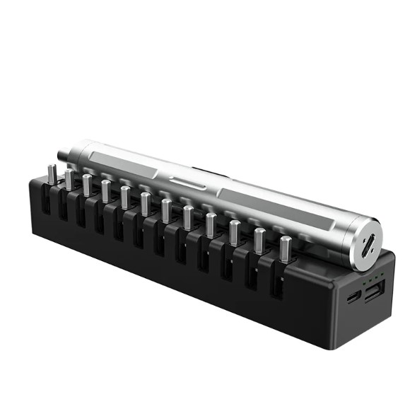 TBK BK009 24 in 1 Electric Torque Screwdriver Nine Gear Torque Smart Adjustment for Phone Repair Dismantling Tools Kits