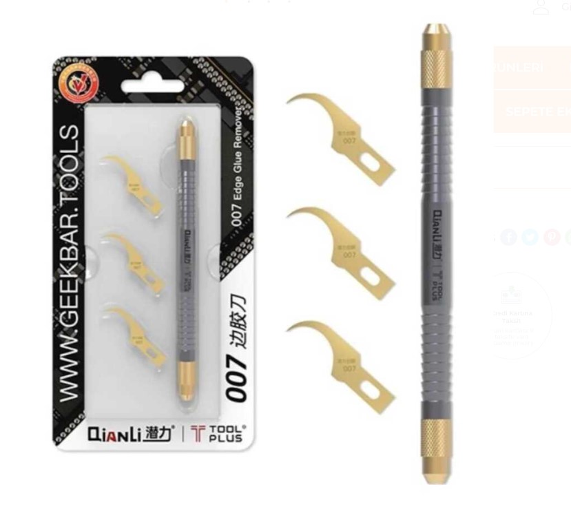 QianLi 007 Multifunctioal CPU IC Glue Remover Knife Thin Blade 