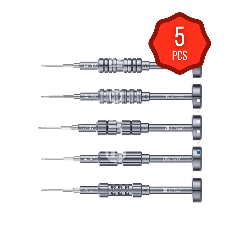 QianLi Mega 2D iThor  idea Screw Driver (5 Pcs Set)