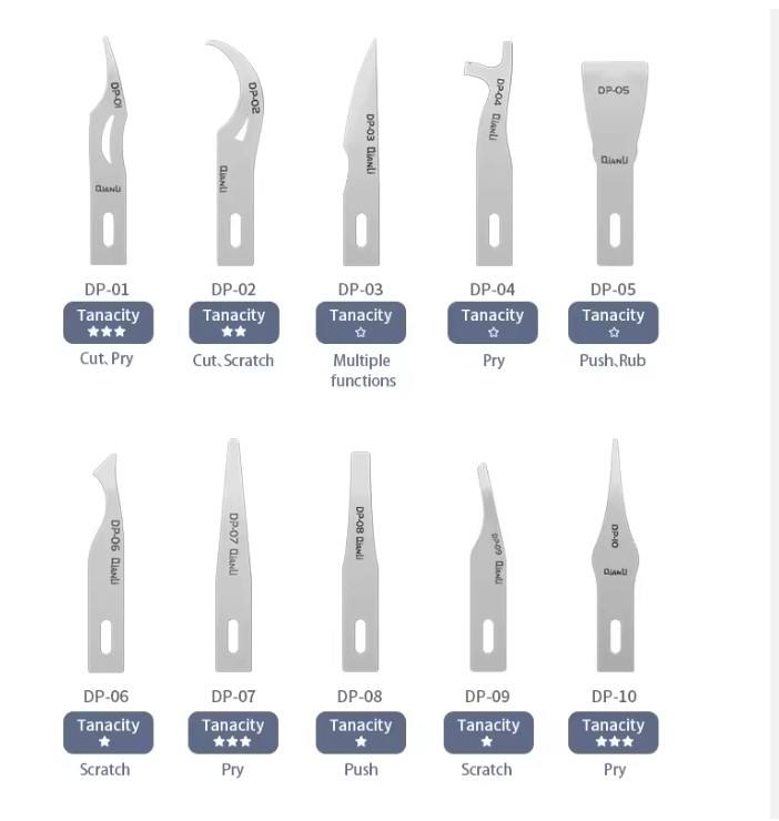 QianLi DP Handmade Polished Blades (10 in 1)