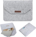 Felt Bag Case for Macbook 13 Inch - Gray
