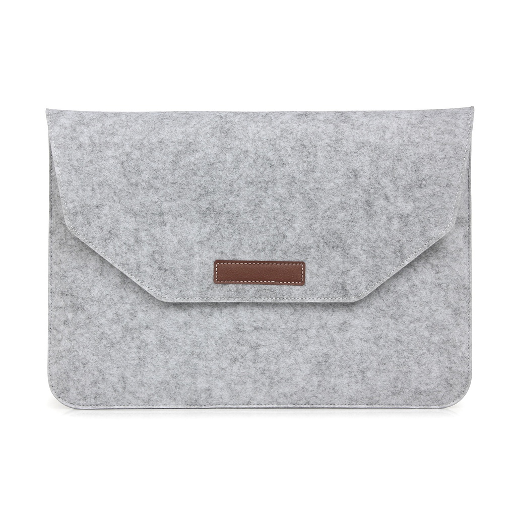 Felt Bag Case for Macbook 15 Inch - Gray