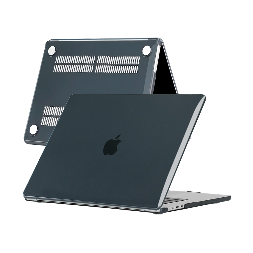 Crystal Case with Package for Macbook Pro 15.3" (A2941) - Black