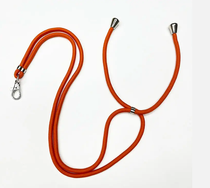 Crossbody Lanyard Strap (5mm Thick) - Red