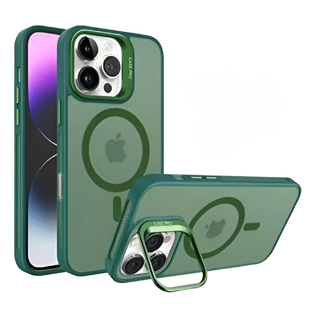 Magsafe Camera Stand Case for  iPhone 14 Pro - Green