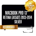 Complete LCD Assembly set for Macbook Pro Retina 13"  (A1502 2013-2014) - Premium (Silver)