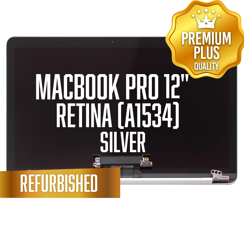 Complete LCD Assembly set for Macbook Pro Retina 12"  (A1534) - Premium (Silver)