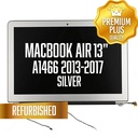 Complete LCD Assembly set for Macbook Air 13"  (A1466 2013-2017) - Refurbished (Silver)