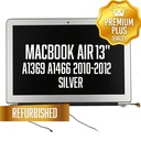 Complete LCD Assembly set for Macbook Air 13"  (A1369 A1466 2010-2012) - Refurbished (Silver)