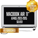 Complete LCD Assembly set for Macbook Air 11"  (A1465 2013-2015) - Refurbished (Silver)