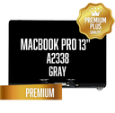 Complete LCD Assembly set for Macbook Pro 13"  (A2338) - Premium (Space Gray)