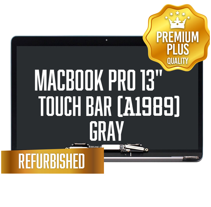 Complete LCD Assembly set for Macbook Pro Touch Bar 13"  (A1989) - Premium (Space Gray)