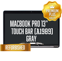 Complete LCD Assembly set for Macbook Pro Touch Bar 13"  (A1989) - Premium (Space Gray)