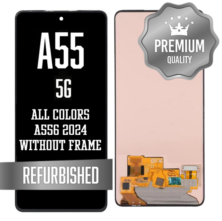 OLED Assembly For Samsung Galaxy A55 (A556/2024) without Frame - All Colors (Premium)