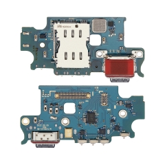 Charging Port Board With Sim Card Reader For Samsung Galaxy S23 Plus 5G (S916U) (US Version) (Premium)