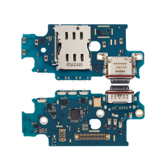Charging Port Board With Sim Card Reader For Samsung Galaxy S24 Plus 5G (S926U) (US Version) (Premium)