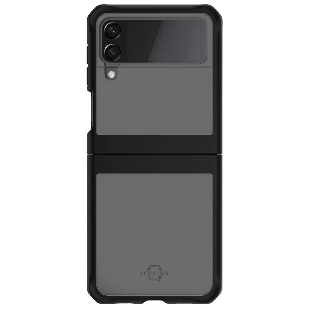 Itskins - Hybrid Solid Case For Samsung Galaxy Z Flip3 5g - Black