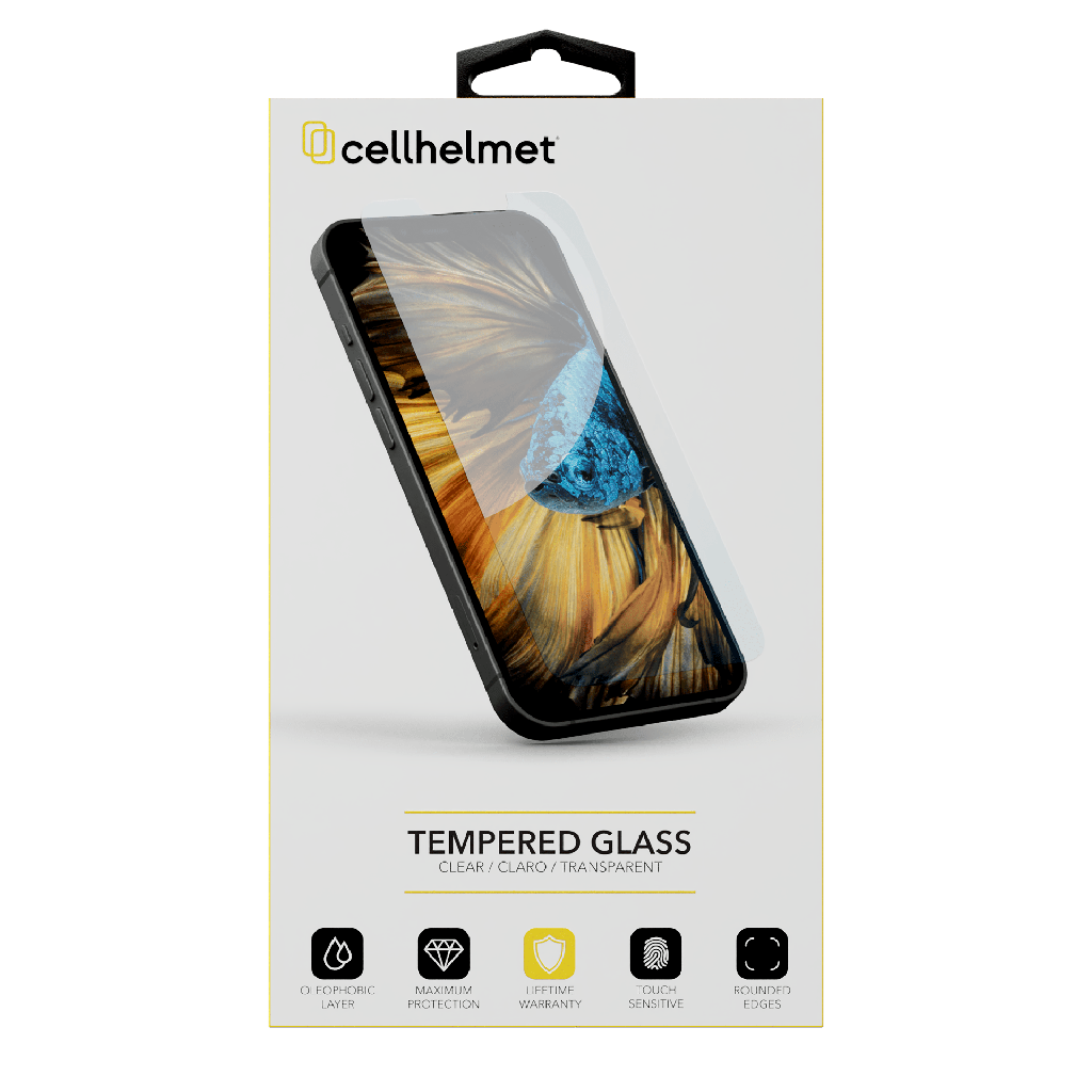 Cellhelmet - Tempered Glass Screen Protector For Samsung Galaxy S24  /  Galaxy S25 - Clear