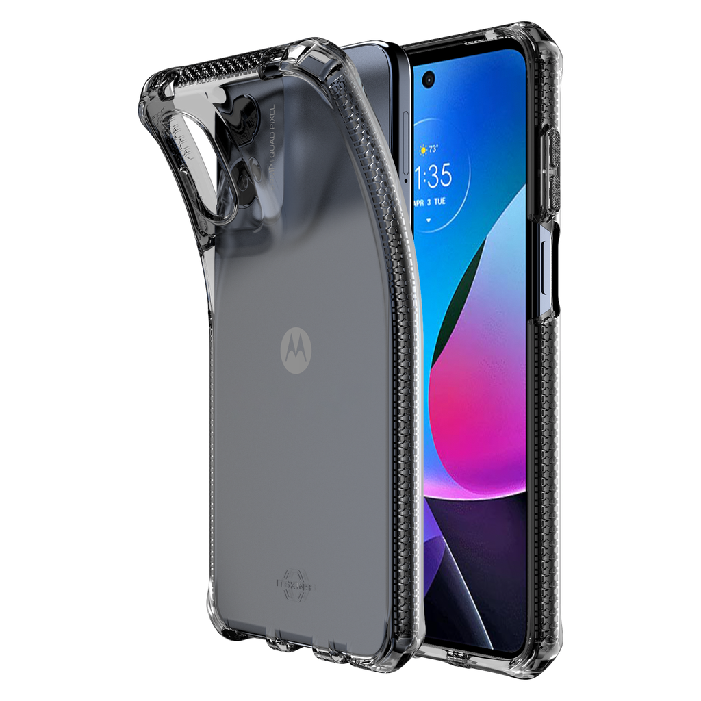 Itskins - Spectrumr Clear Case For Motorola Moto G Play 2024 - Smoke