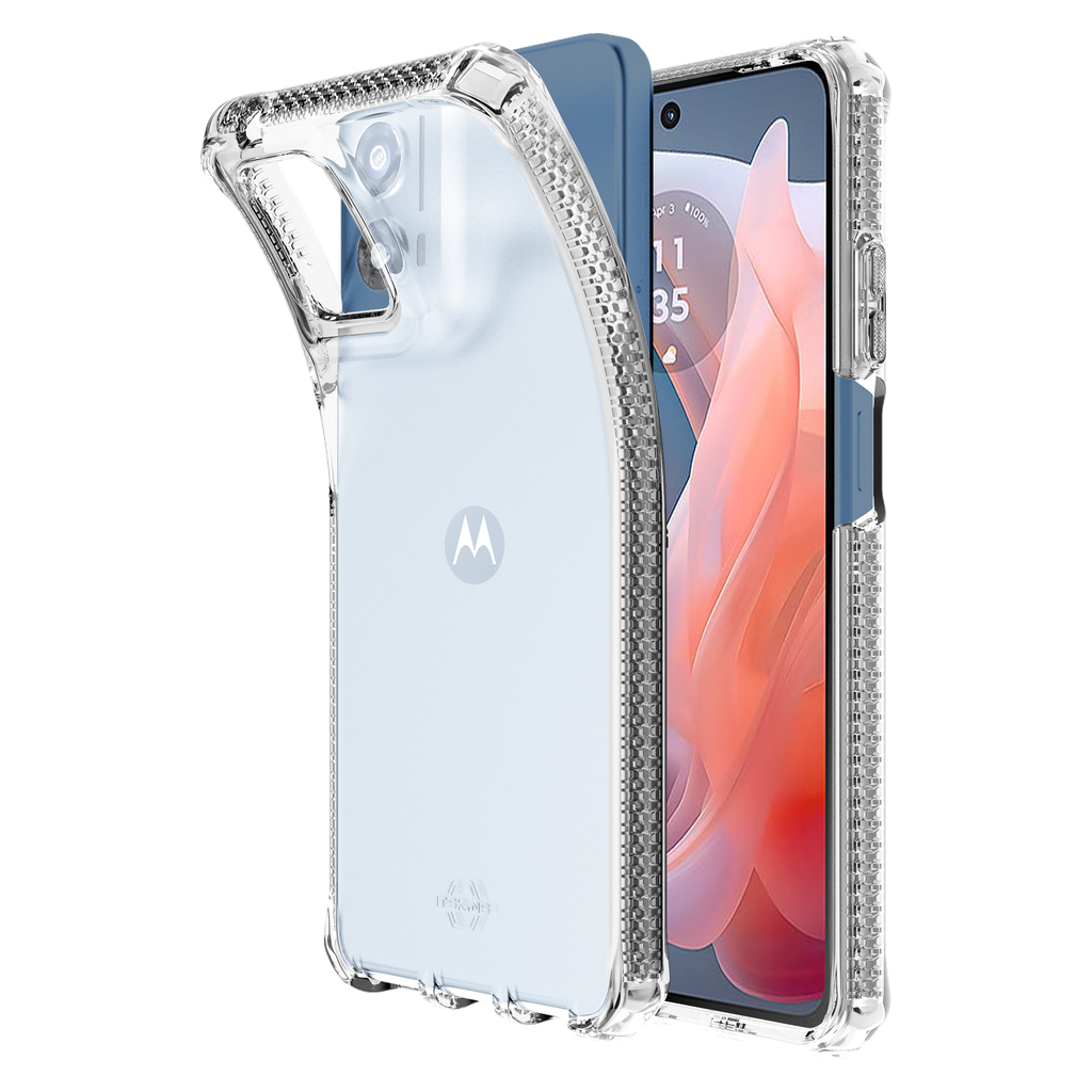 Itskins - Spectrumr Clear Case For Motorola Moto G 5g 2024 - Transparent