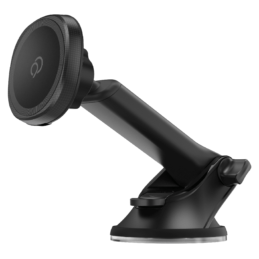 Nimbus9 - Wireless Charging Magnetic Suction Cup Phone Mount - Black