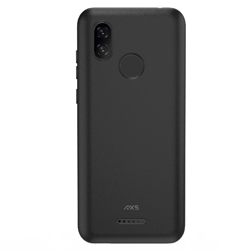Axs - Tpu Case And Armorglass Screen Protector For Hot Pepper Chilaca Plus 4g - Black