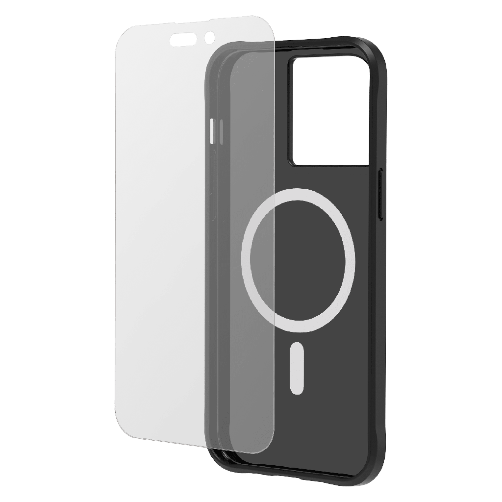 Case-mate - Protection Pack Magsafe Case And Glass Screen Protector For Apple Iphone 14 Pro Max - Black