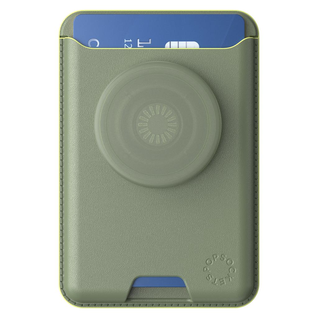 Popsockets - Softgoods Magsafe Popwallet Plus - Eucalyptus