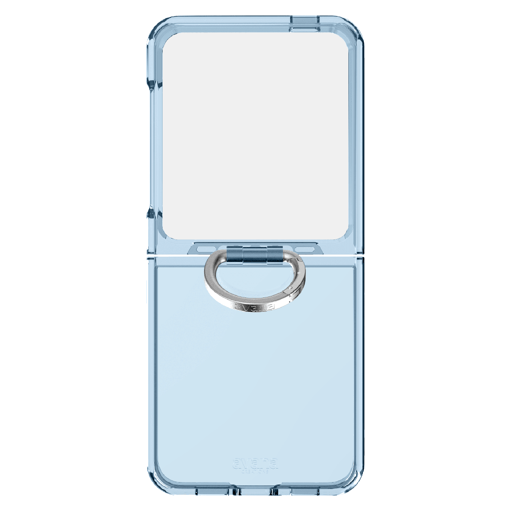 Avana - Ice Case With Ring For Samsung Galaxy Z Flip6  /  Flip Fe 2025 - Sky
