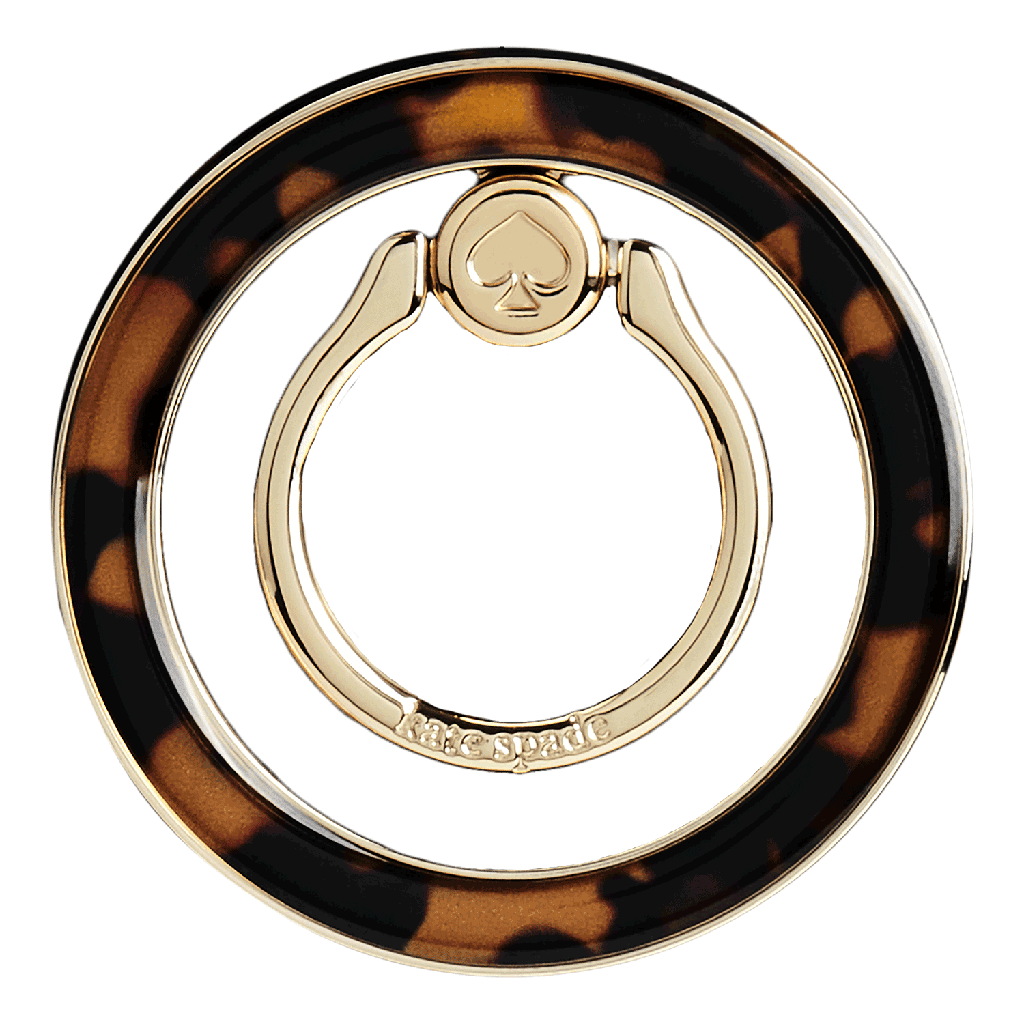 Kate Spade - Magnetic Magsafe Ring Stand - Tortoiseshell