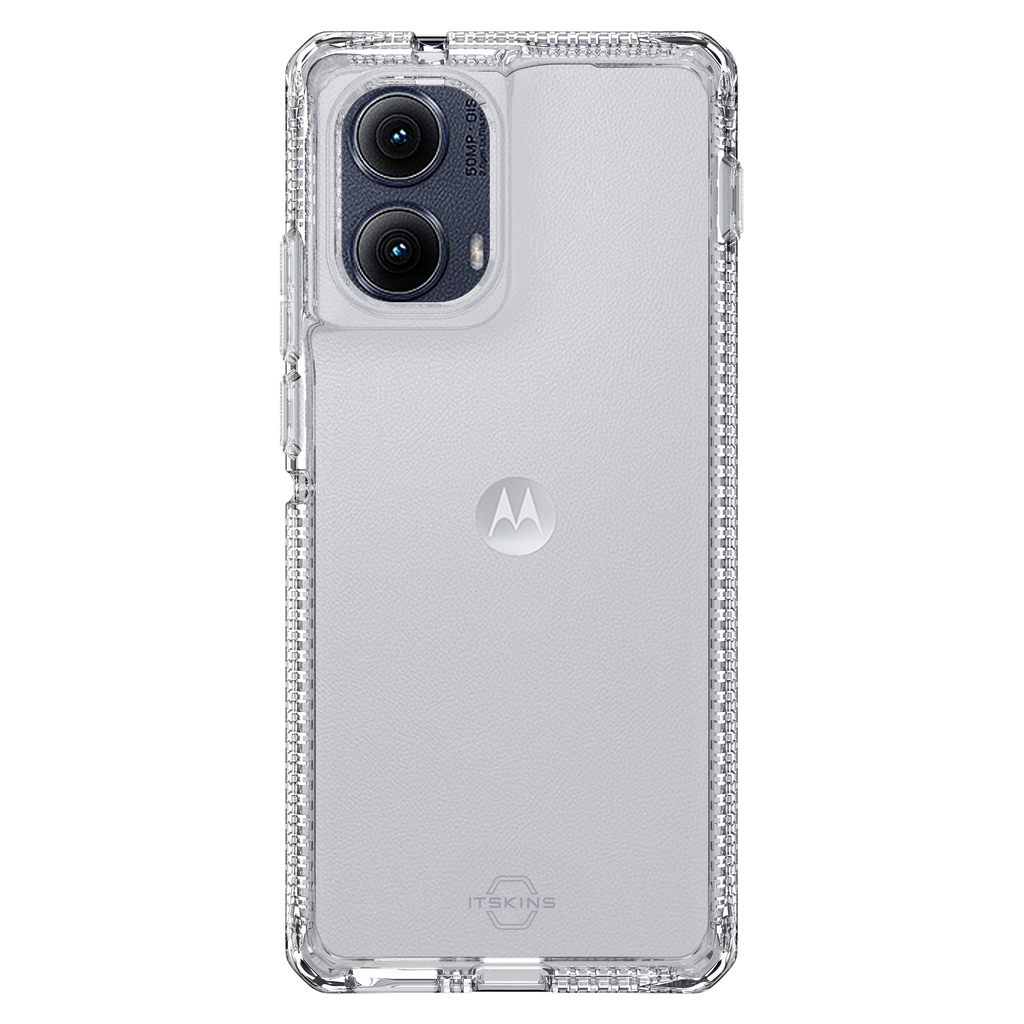 Itskins - Spectrumr Clear Case For Motorola Moto Edge 2024 - Transparent