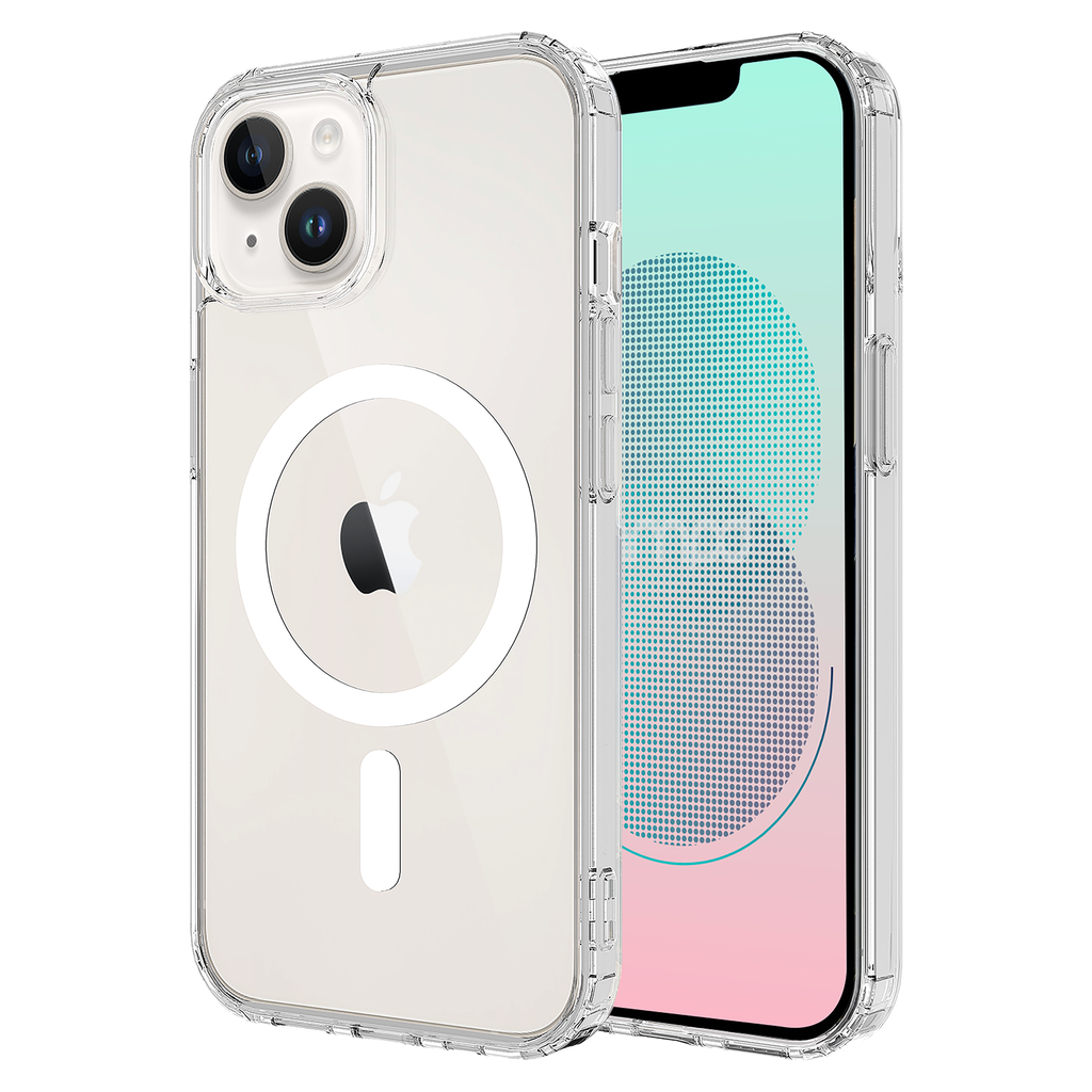 Ampd - Tpu  /  Acrylic Crystal Clear Magsafe Case For Apple Iphone 13 - Clear
