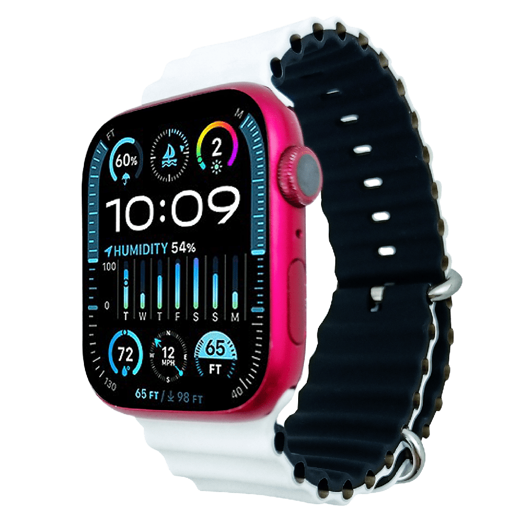 Itskins - Watch Band For Apple Watch 42mm  /  44mm  /  45mm  /  49mm - White And Black