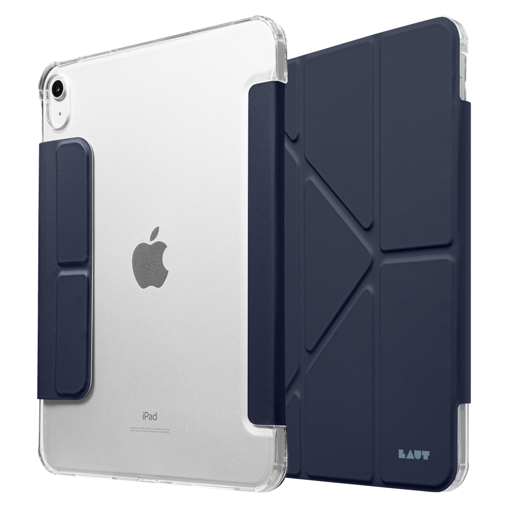 Laut - Huex Folio Case For Apple Ipad 10.9 2022   /  Ipad 11th Gen- Navy