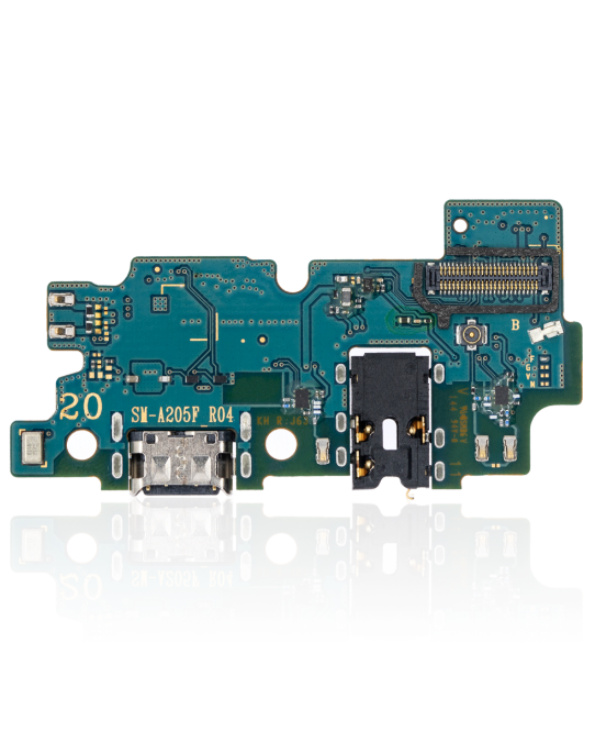 Charging Port Board For Samsung Galaxy A20 (A205 / 2019) (International Version) (Premium)